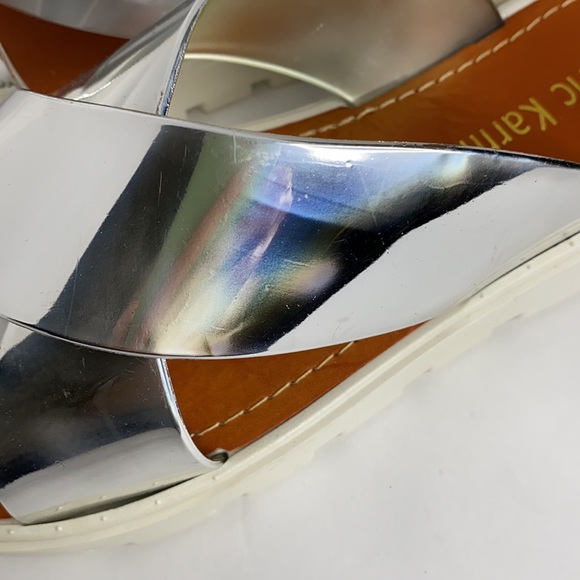 Electric Karma Silver Bickle Slip On Sz 7 NWT - Picture 8 of 10